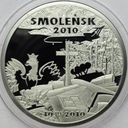 Medal Smoleńsk 2010 Nigdy Więcej SREBRO 925