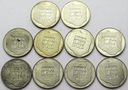 LOT 10 x 200 zł 1974 XXX lat PRL INWESTYCJA SREBRO
