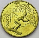 2 zł złote 1998 Nagano Zimowe Igrzyska Olimpijskie
