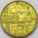 2 zł złote 1998 Skłodowska Polon i rad