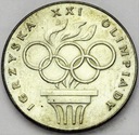 200 zł złotych 1976 XXI Olimpiada SREBRO