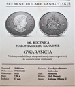 Kanada 5 Dolarów 2021 Nadanie Herbu SREBRO 999,9