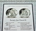 Święty Jan Paweł II SREBRO (2)