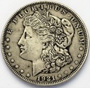 USA 1 dolar Morgan Dollar 1921 SREBRO