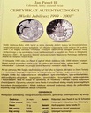 Jan Paweł II Wielki Jubileusz SREBRO