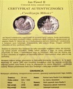Jan Paweł II Cywilizacja Miłości SREBRO