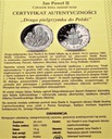 Jan Paweł II II pielgrzymka do Polski SREBRO