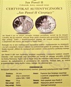 Jan Paweł II Cierpiący SREBRO