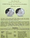 Jan Paweł II Obrońca życia SREBRO