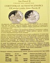 Jan Paweł II VII pielgrzymka do Polski SREBRO (1)