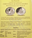 Jan Paweł II Wstawiennictwo SREBRO