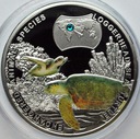 Niue 1 Dolar 2014 SREBRO Żółw