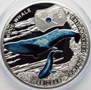 Niue 1 Dolar 2015 SREBRO Wieloryb