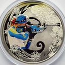 Zimowe Dyscypliny Olimpijskie SREBRO Biathlon