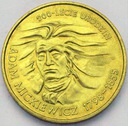 2 zł złote 1998 Adam Mickiewicz