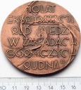 Medal KGHM Eksploatacja Rud Miedzi Rudna 10 Lat