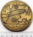Medal Polska Żegluga Przez Atlantyk 40 Lat BR