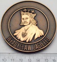 Medal Władysław Jagiełło Praszka Prawa Miejskie