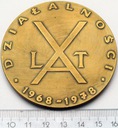 Medal X Lat Muzeum Ruchu Społecznego