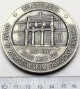 Medal Polski Związek Filatelistów Okręg Warszawski