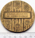 Medal Zamek Królewski W Warszawie Zasłużonemu