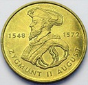 2 zł złote 1996 Zygmunt II August