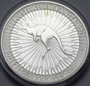 Australia 1 dolar Kangur 2017 SREBRO UNCJA