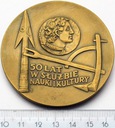 Medal 50 Lat W Służbie Nauki I Kultury