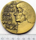 Medal Tadeusz Kościuszko Za Naszą Waszą Wolność BR
