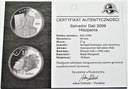10 Euro Salvador Dali Gala 2009 Fabulous SREBRO
