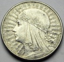 10 zł złotych 1932 Głowa kobiety Polonia SREBRO