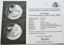 20 Euro Słowacja Orzeł 2009 Fabulous SREBRO Ag925
