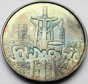100000 zł złotych 1990 Solidarność TYP A SREBRO
