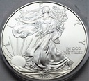 USA 1 dolar 2008 oz uncja One Silver Dollar SREBRO