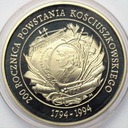 200000 zł złotych 1994 Powstanie Kościuszkowskie