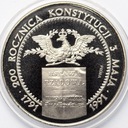 PRÓBA NIKIEL 200000 zł złotych 1991 Konstytucja