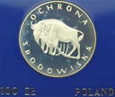 100 zł złotych 1977 Żubr Ochrona Środowiska