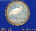 100 zł złotych 1982 Bocian Ochrona Środowiska