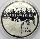 20 zł złotych 1995 Bitwa Warszawska 75 rocznica