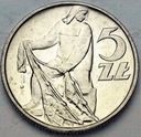 5 zł pięć złotych z Rybakiem 1960 Rybak