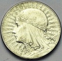 5 zł złotych 1932 Głowa kobiety Polonia SREBRO