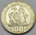 100 zł złotych 1966 Mieszko Dąbrówka Millenium