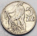 5 zł pięć złotych z Rybakiem 1960 Rybak