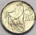 5 zł pięć złotych z Rybakiem 1974 Rybak