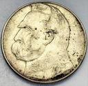 10 zł złotych 1939 Józef Piłsudski SREBRO