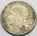 5 zł złotych 1933 Głowa kobiety Polonia SREBRO