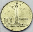 10 zł złotych 1966 MAŁA Kolumna Zygmunta Warszawa