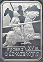 10 zł złotych 2007 Rycerz Ciężkozbrojny SREBRO