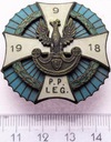 Odznaka 9 Pułk Piechoty Legionów