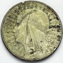 10 zł złotych 1933 Głowa kobiety Polonia SREBRO